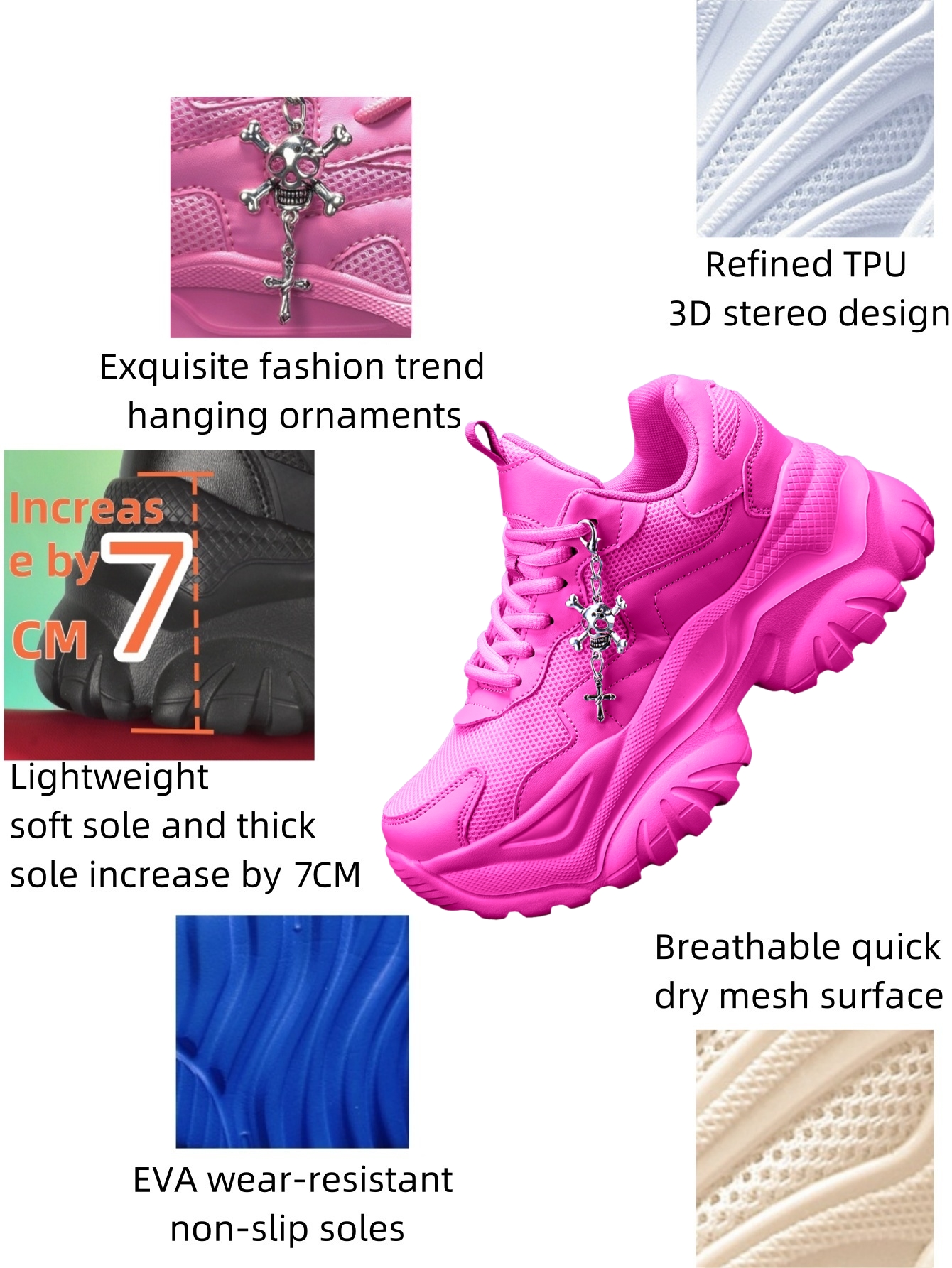 Women's Height-Increasing 7cm  - Crossfit Accessory Work のレビューと価格