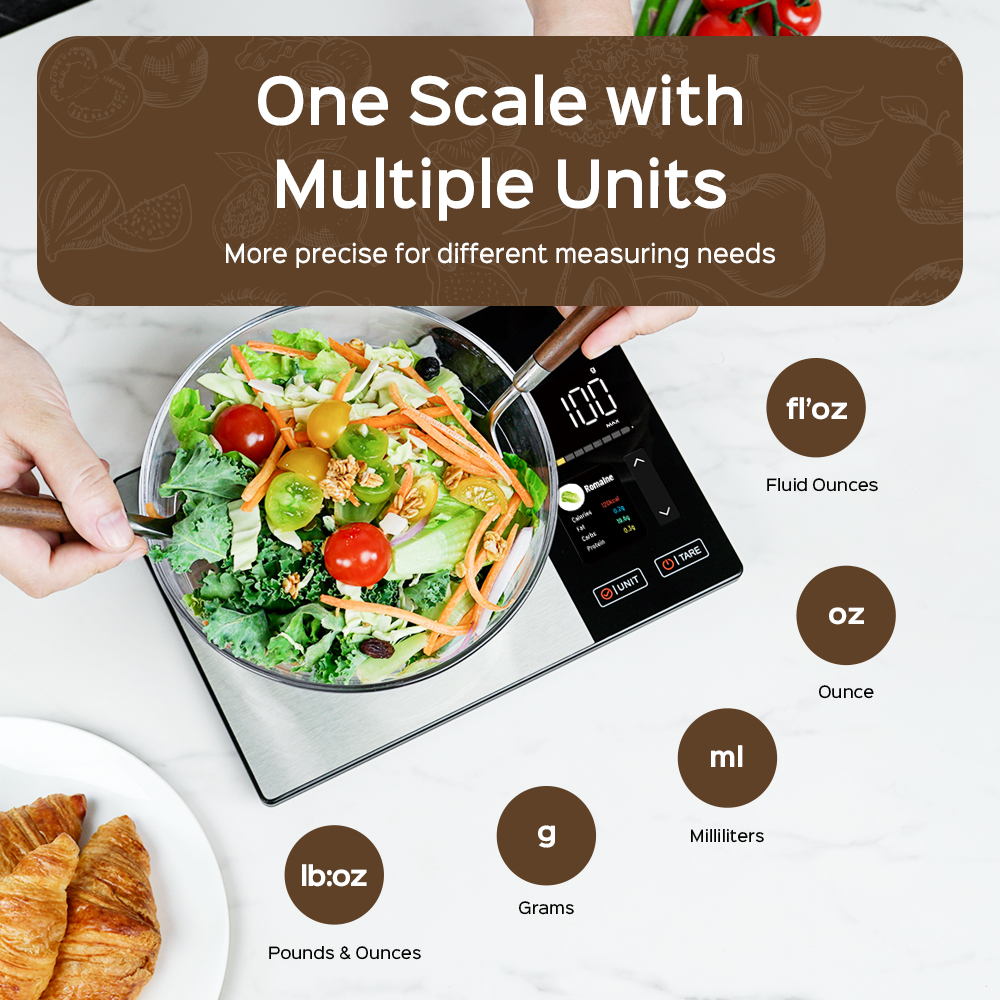 Smart Kitchen Scale Connects t - Crossfit Gym のレビューと価格