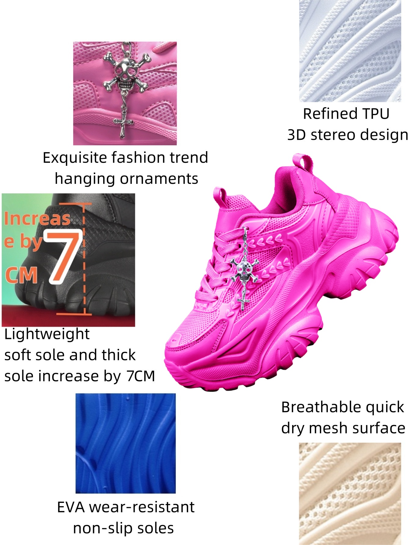 Women's Height-Increasing 7cm  - Crossfit Accessory Work のレビューと価格